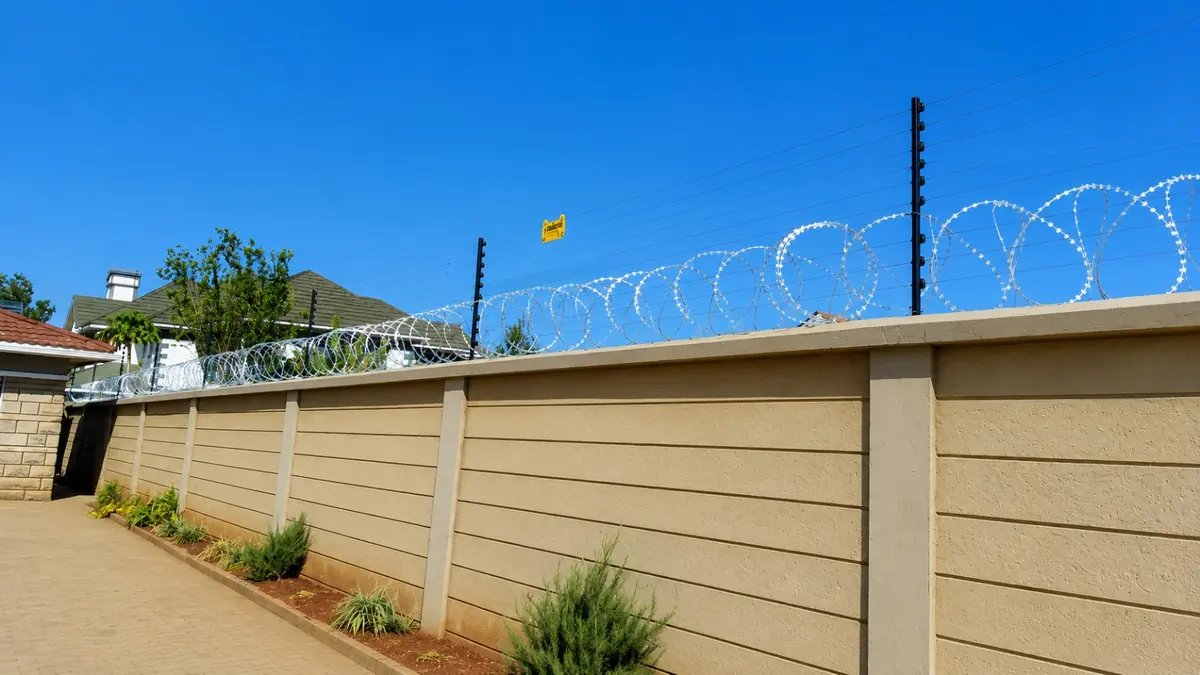 Commercial electric fence Commercial electric fence