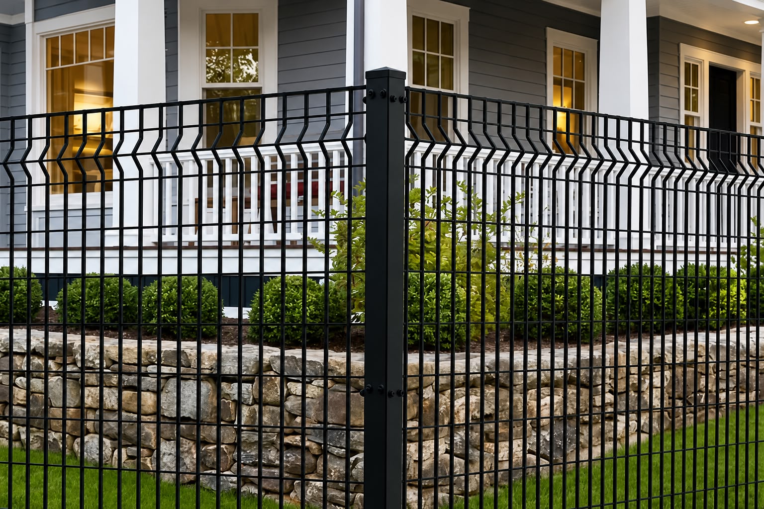 Residential fencing installation